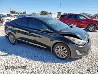 ✅ 2016 Hyundai Elantra SE • VIN: KMHDH4AE9GU544331 • Lot: 90645835. Listed on Copart with 120,376 mi. Free auction sales archive from the USA and detailed vehicle history report at DreamBid. Image 4.