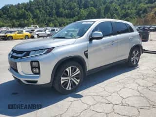 2022 Mitsubishi Outlander ES with VIN JA4ARUAU3NU006484, listed as a Copart auction lot 67062395 with 88,728 mi miles and Salvage title. Bid and sale history available at DreamBid. Image 1.