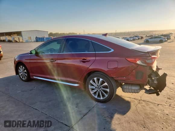 2015 Hyundai Sonata Sport with VIN 5NPE34AF8FH247849, listed as a Copart auction lot 81871365 with 178,359 mi miles and Salvage title. Bid and sale history available at DreamBid. Image 2.