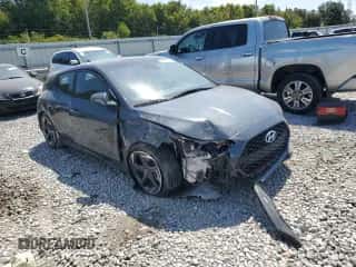 2020 Hyundai Veloster Turbo Ultimate with VIN KMHTH6AB9LU031538, listed as a Copart auction lot 69225654 with 110,164 mi miles and Salvage title. Bid and sale history available at DreamBid. Image 4.