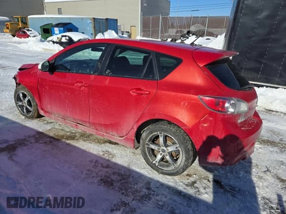 ✅ 2013 Mazda 3 i Touring • VIN: JM1BL1L75D1711384 • Lot: 45210625. Listed on Copart with 281,715 mi. Free auction sales archive from the USA and detailed vehicle history report at DreamBid. Image 2.