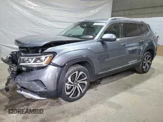 ✅ 2021 Volkswagen Atlas SEL Premium • VIN: 1V2TP2CA4MC606865 • Lot: 64313125. Listed on Copart with 29,408 mi. Free auction sales archive from the USA and detailed vehicle history report at DreamBid. Image 1.