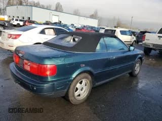 ✅ 1994 Audi Cabriolet • VIN: WAUBL88G0RA003954 • Lot: 87563775. Listed on Copart with 129,555 mi. Free auction sales archive from the USA and detailed vehicle history report at DreamBid. Image 3.