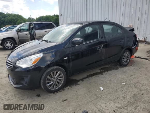 ✅ 2018 Mitsubishi Mirage ES • VIN: ML32F3FJXJHF10373 • Lot: 59347745. Listed on Copart with 46,576 mi. Free auction sales archive from the USA and detailed vehicle history report at DreamBid. Image 1.