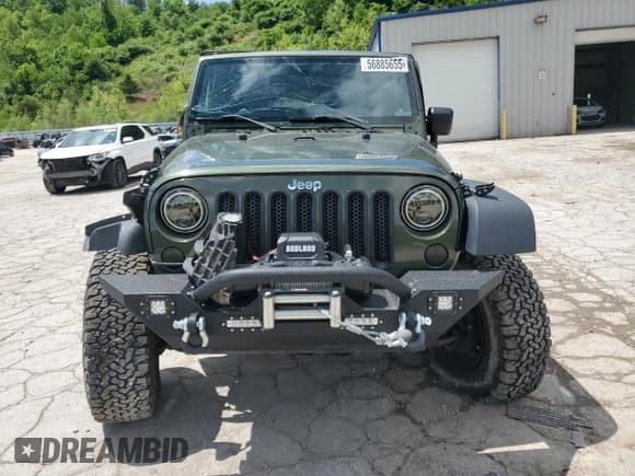 ✅ 2008 Jeep Wrangler Rubicon • VIN: 1J8GA64138L644676 • Lot: 56885655. Listed on Copart with 95,676 mi. Free auction sales archive from the USA and detailed vehicle history report at DreamBid. Image 5.
