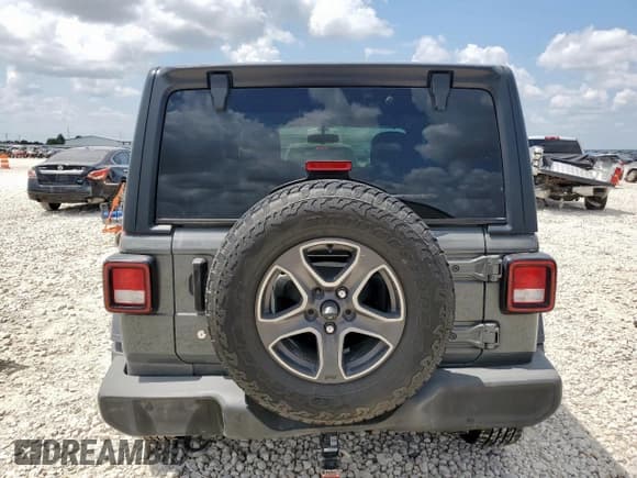 ✅ 2018 Jeep Wrangler Sport • VIN: 1C4GJXAG5JW303631 • Lot: 69999165. Listed on Copart with 106,170 mi. Free auction sales archive from the USA and detailed vehicle history report at DreamBid. Image 6.