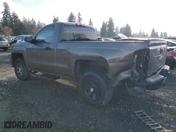 ✅ 2015 Chevrolet Silverado 1500 LS • VIN: 1GCNCPEH8FZ400543 • Lot: 83449624. Listed on Copart with 96,055 mi. Free auction sales archive from the USA and detailed vehicle history report at DreamBid. Image 2.