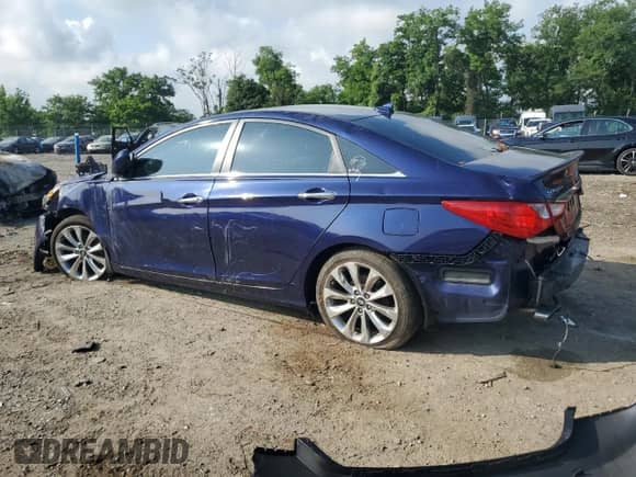 2013 Hyundai Sonata Limited with VIN 5NPEC4AC1DH655726, listed as a Copart auction lot 64283095 with 114,098 mi miles and Salvage title. Bid and sale history available at DreamBid. Image 2.