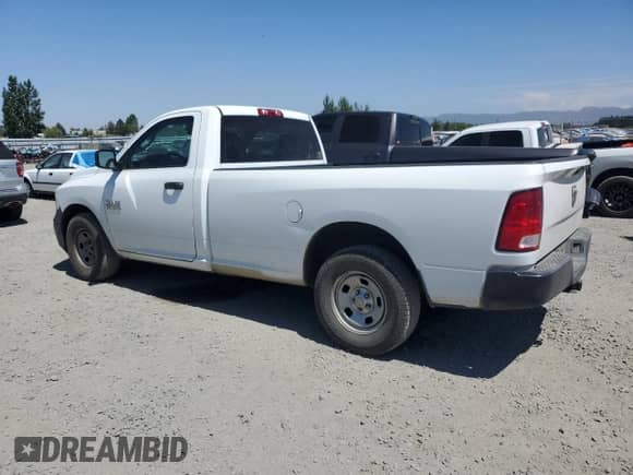2017 Ram 1500 Tradesman с VIN 3C6JR6DG3HG622322, выставлен на аукционе Copart как лот 66695445 с пробегом 79 372 миль миль и Чистый • Clean title. История ставок и продаж доступна на DreamBid. Изображение 2.