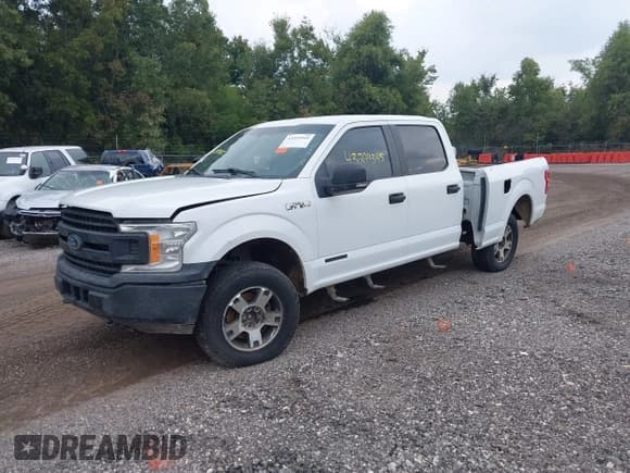 ✅ 2018 Ford F-150 XL • VIN: 1FTFW1E18JFD71180 • Lot: 43229345. Listed on IAAI with 186,320 mi. Free auction sales archive from the USA and detailed vehicle history report at DreamBid. Image 2.