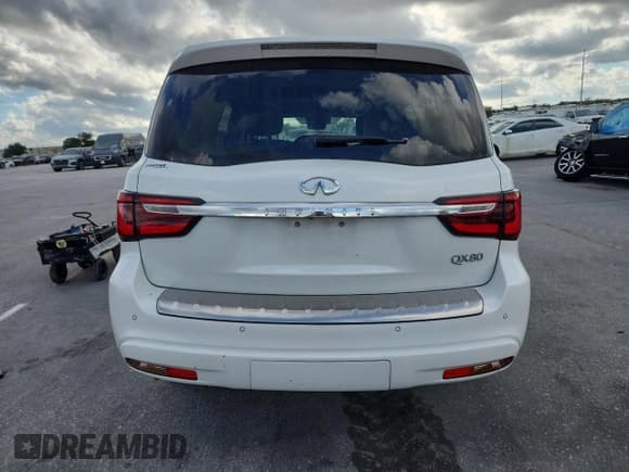 ✅ 2018 Infiniti QX80 • VIN: JN8AZ2NF3J9664085 • Lot: 91448035. Listed on Copart with 92,351 mi. Free auction sales archive from the USA and detailed vehicle history report at DreamBid. Image 6.