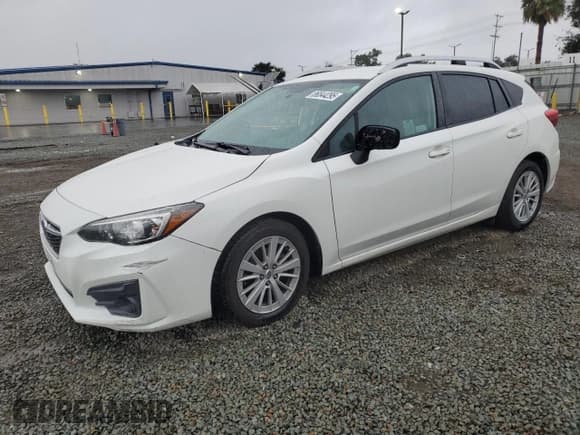 ✅ 2018 Subaru Impreza Premium • VIN: 4S3GTAD64J3700615 • Lot: 86544295. Listed on Copart with 56,266 mi. Free auction sales archive from the USA and detailed vehicle history report at DreamBid. Image 1.