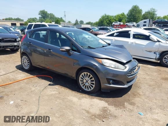 ✅ 2016 Ford Fiesta Titanium • VIN: 3FADP4FJ6GM180232 • Lot: 42776333. Listed on IAAI with 174,407 mi. Free auction sales archive from the USA and detailed vehicle history report at DreamBid. Image 1.