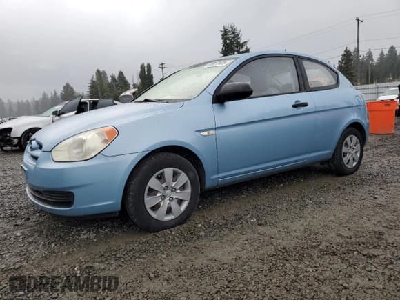 ✅ 2008 Hyundai Accent GS • VIN: KMHCM36C78U060619 • Лот: 67817475. Опубликован ранее на Copart с пробегом 234 806 миль. Бесплатный доступ к архиву аукционных продаж из США и подробный отчёт об истории автомобиля на DreamBid. Изображение 1.