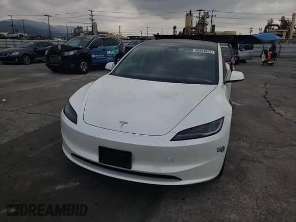 ✅ 2025 Tesla Model 3 Long Range • VIN: 5YJ3E1EA6SF023339 • Lot: 90994065. Listed on Copart with 15,832 mi. Free auction sales archive from the USA and detailed vehicle history report at DreamBid. Image 13.