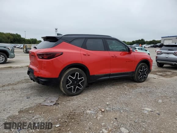✅ 2023 Chevrolet Blazer RS • VIN: 3GNKBERS5PS115188 • Лот: 70770065. Опубликован ранее на Copart с пробегом 11 513 миль. Бесплатный доступ к архиву аукционных продаж из США и подробный отчёт об истории автомобиля на DreamBid. Изображение 3.