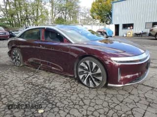 ✅ 2023 Lucid Air Touring • VIN: 50EA1TEA9PA001166 • Lot: 77037174. Wystawiony na Copart z przebiegiem 15 530 mil. Bezpłatny archiwum sprzedaży aukcyjnych z USA i szczegółowy raport historii pojazdu na DreamBid. Zdjęcie 4.