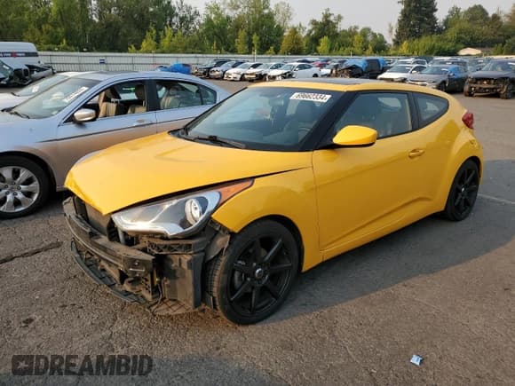 ✅ 2016 Hyundai Veloster • VIN: KMHTC6AD4GU253720 • Lot: 69662334. Wystawiony na Copart z przebiegiem 103 220 mil. Bezpłatny archiwum sprzedaży aukcyjnych z USA i szczegółowy raport historii pojazdu na DreamBid. Zdjęcie 1.