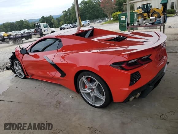 ✅ 2024 Chevrolet Corvette 1LT • VIN: 1G1YA3D44R5101310 • Lot: 70683395. Listed on Copart with 19,199 mi. Free auction sales archive from the USA and detailed vehicle history report at DreamBid. Image 2.
