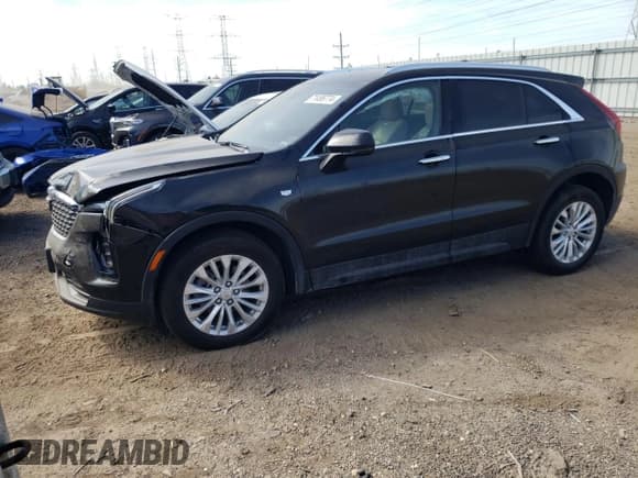 ✅ 2024 Cadillac XT4 AWD Luxury • VIN: 1GYFZBR4XRF199970 • Lot: 71496774. Listed on Copart with 4,512 mi. Free auction sales archive from the USA and detailed vehicle history report at DreamBid. Image 1.