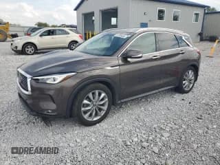 ✅ 2019 Infiniti QX50 Luxe • VIN: 3PCAJ5M38KF144161 • Lot: 81736465. Listed on Copart with 44,949 mi. Free auction sales archive from the USA and detailed vehicle history report at DreamBid. Image 1.