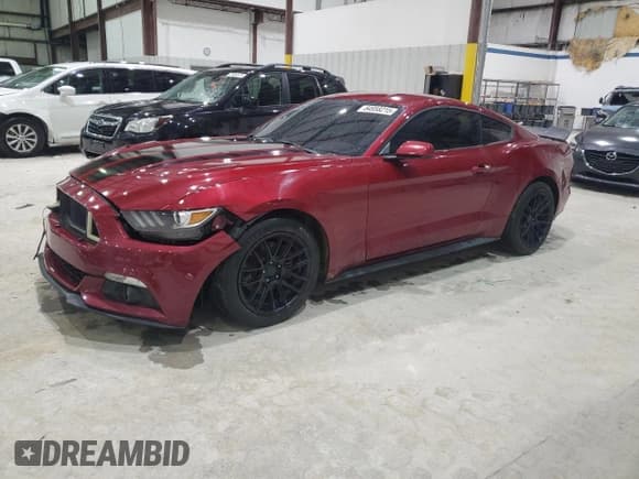 ✅ 2016 Ford Mustang EcoBoost • VIN: 1FA6P8TH4G5288954 • Lot: 84958215. Listed on Copart with 113,230 mi. Free auction sales archive from the USA and detailed vehicle history report at DreamBid. Image 1.