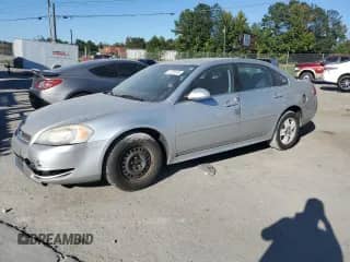 2011 Chevrolet Impala LS Fleet with VIN 2G1WF5EK3B1281291, listed as a Copart auction lot 79452774 with 199,977 mi miles and Salvage title. Bid and sale history available at DreamBid. Image 1.