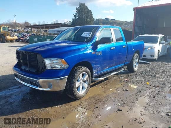 2016 Ram 1500 Big Horn with VIN 1C6RR7GT8GS223320, listed as a IAAI auction lot 40380922 with 89,083 mi miles and . Bid and sale history available at DreamBid. Image 2.