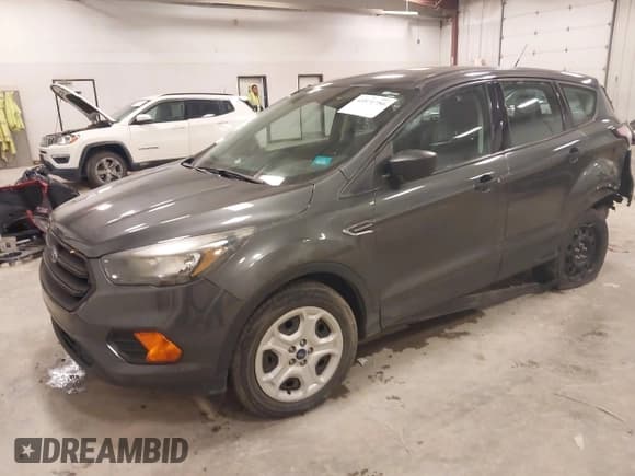 ✅ 2018 Ford Escape S • VIN: 1FMCU0F77JUA53676 • Lot: 43571750. Listed on IAAI with 93,273 mi. Free auction sales archive from the USA and detailed vehicle history report at DreamBid. Image 17.