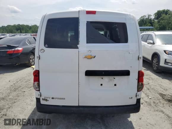 2015 Chevrolet City Express Cargo LS z VIN 3N63M0YN0FK721323, wystawiony jako Copart lot #57273775 z przebiegiem Nie podano mil oraz Szkoda całkowita • Salvage title. Historia ofert i sprzedaży dostępna na DreamBid. Obrazek 6.