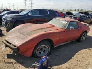 1974 Chevrolet Corvette с VIN 1Z37J4S400966, выставлен на аукционе Copart как лот 81188995 с пробегом 60 529 миль миль и Чистый • Clean title. История ставок и продаж доступна на DreamBid. Изображение 1.