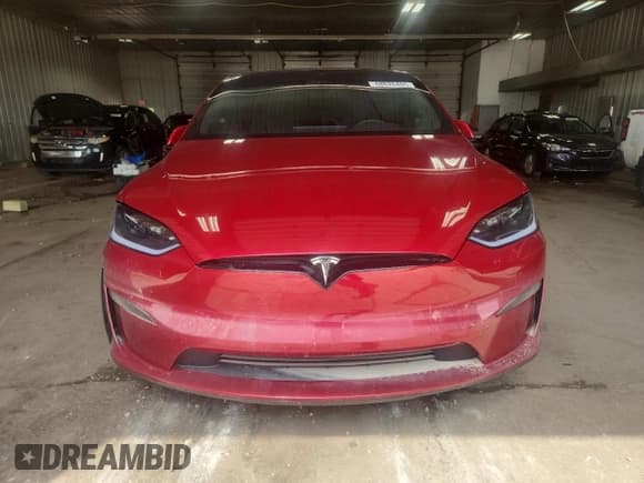 ✅ 2024 Tesla Model X • VIN: 7SAXCBE5XRF456076 • Лот: 68626405. Опубликован ранее на Copart с пробегом Не указан. Бесплатный доступ к архиву аукционных продаж из США и подробный отчёт об истории автомобиля на DreamBid. Изображение 5.