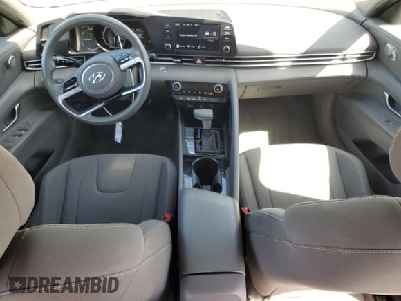 ✅ 2023 Hyundai Elantra Blue • VIN: KMHLM4AJ4PU085097 • Lot: 57233615. Listed on Copart with 35,012 mi. Free auction sales archive from the USA and detailed vehicle history report at DreamBid. Image 8.