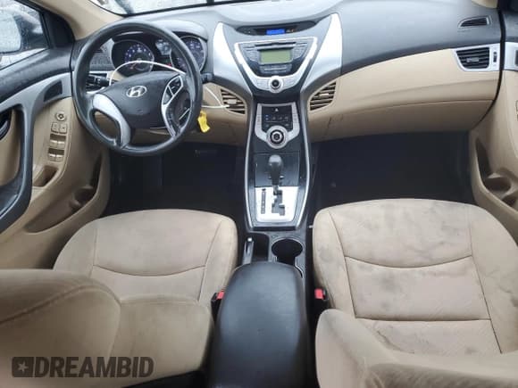 ✅ 2012 Hyundai Elantra GLS • VIN: 5NPDH4AE6CH119884 • Lot: 90979385. Listed on Copart with 95,220 mi. Free auction sales archive from the USA and detailed vehicle history report at DreamBid. Image 8.