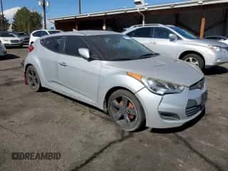 2013 Hyundai Veloster w/Black Int with VIN KMHTC6AD4DU110472, listed as a Copart auction lot 87228405 with 117,326 mi miles and Non repairable. Bid and sale history available at DreamBid. Image 4.