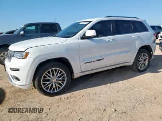 ✅ 2018 Jeep Grand Cherokee Summit • VIN: 1C4RJFJTXJC441540 • Lot: 63823685. Listed on Copart with 42,915 mi. Free auction sales archive from the USA and detailed vehicle history report at DreamBid. Image 1.