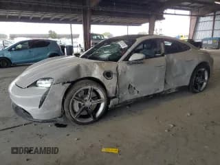 ✅ 2022 Porsche Taycan 4S • VIN: WP0AB2Y17NSA44423 • Lot: 84915745. Listed on Copart with 23,520 mi. Free auction sales archive from the USA and detailed vehicle history report at DreamBid. Image 1.