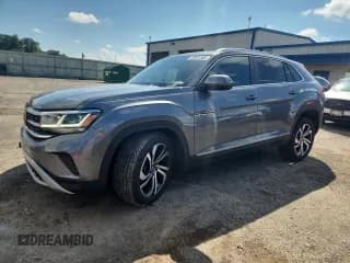 ✅ 2023 Volkswagen Atlas SEL • VIN: 1V2BE2CAXPC217749 • Lot: 70721365. Wystawiony na Copart z przebiegiem 38 198 mil. Bezpłatny archiwum sprzedaży aukcyjnych z USA i szczegółowy raport historii pojazdu na DreamBid. Zdjęcie 1.