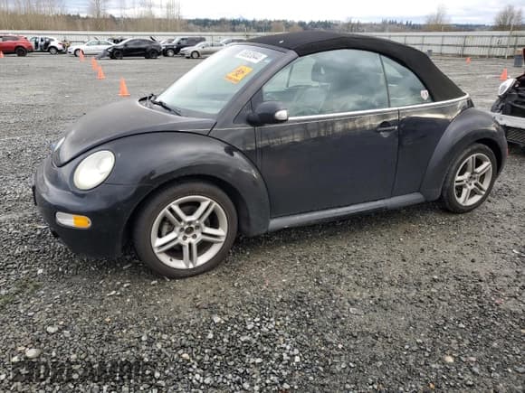 ✅ 2003 Volkswagen Beetle GLS • VIN: 3VWCD21Y53M316266 • Lot: 85853844. Listed on Copart with 149,715 mi. Free auction sales archive from the USA and detailed vehicle history report at DreamBid. Image 1.