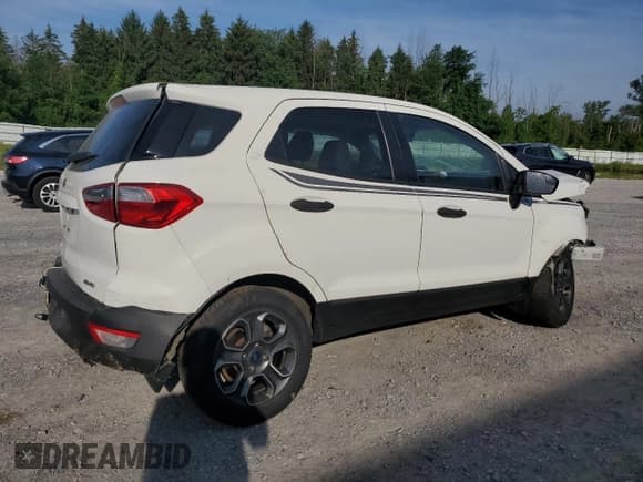 ✅ 2019 Ford EcoSport S • VIN: MAJ6S3FL3KC262111 • Lot: 65929505. Wystawiony na Copart z przebiegiem 73 987 mil. Bezpłatny archiwum sprzedaży aukcyjnych z USA i szczegółowy raport historii pojazdu na DreamBid. Zdjęcie 3.