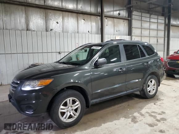 ✅ 2012 Hyundai Santa Fe GLS • VIN: 5XYZGDAB8CG130701 • Lot: 80709004. Listed on Copart with Not provided. Free auction sales archive from the USA and detailed vehicle history report at DreamBid. Image 1.