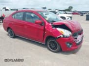 ✅ 2020 Mitsubishi Mirage ES • VIN: ML32F3FJ7LHF03318 • Лот: 42704816. Опубликован ранее на IAAI с пробегом 53 000 миль. Бесплатный доступ к архиву аукционных продаж из США и подробный отчёт об истории автомобиля на DreamBid. Изображение 1.