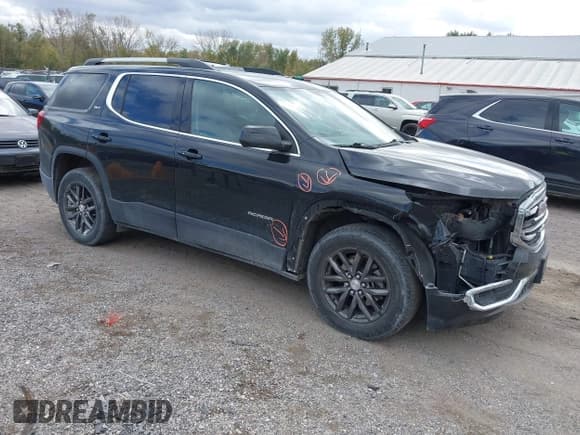 ✅ 2017 GMC Acadia SLT • VIN: 1GKKNULS8HZ205625 • Lot: 43498690. Listed on IAAI with 126,969 mi. Free auction sales archive from the USA and detailed vehicle history report at DreamBid. Image 1.
