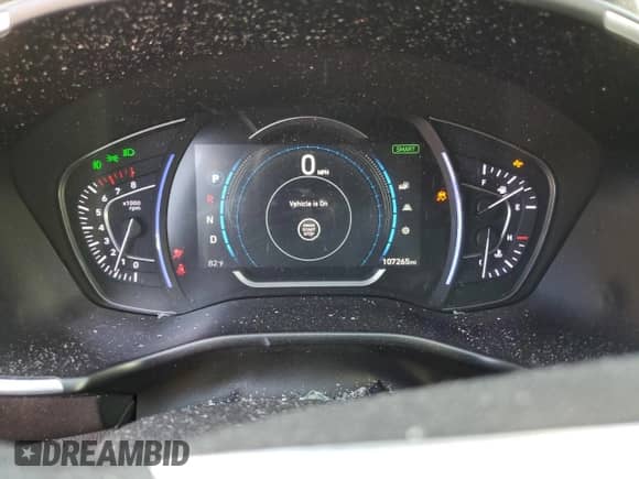 2019 Hyundai Santa Fe SEL z VIN 5NMS33AD7KH082136, wystawiony jako Copart lot #82579675 z przebiegiem 107 265 mil mil oraz Szkoda całkowita • Salvage title. Historia ofert i sprzedaży dostępna na DreamBid. Obrazek 9.