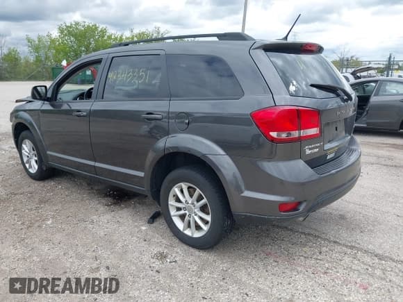 ✅ 2017 Dodge Journey SXT • VIN: 3C4PDCBG3HT532906 • Lot: 42343351. Listed on IAAI with 145,469 mi. Free auction sales archive from the USA and detailed vehicle history report at DreamBid. Image 3.