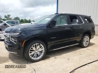 ✅ 2025 Chevrolet Tahoe Premier • VIN: 1GNS6SRD7SR177790 • Лот: 59816865. Опубликован ранее на Copart с пробегом 4 924 миль. Бесплатный доступ к архиву аукционных продаж из США и подробный отчёт об истории автомобиля на DreamBid. Изображение 1.
