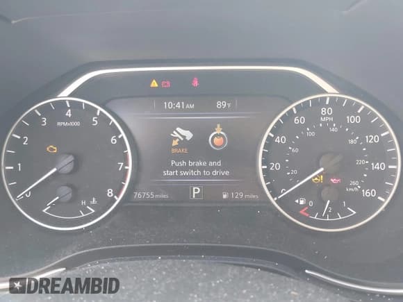 ✅ 2017 Nissan Maxima SV • VIN: 1N4AA6AP9HC409503 • Lot: 43100404. Listed on IAAI with 76,755 mi. Free auction sales archive from the USA and detailed vehicle history report at DreamBid. Image 7.