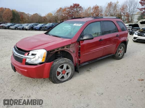 2005 Chevrolet Equinox LS с VIN 2CNDL23F756141419, выставлен на аукционе Copart как лот 78635964 с пробегом 108 338 миль миль и Чистый • Clean title. История ставок и продаж доступна на DreamBid. Изображение 1.