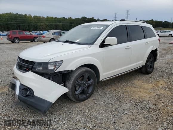 ✅ 2018 Dodge Journey Crossroad • VIN: 3C4PDCGG4JT504787 • Lot: 90126565. Listed on Copart with 124,505 mi. Free auction sales archive from the USA and detailed vehicle history report at DreamBid. Image 1.