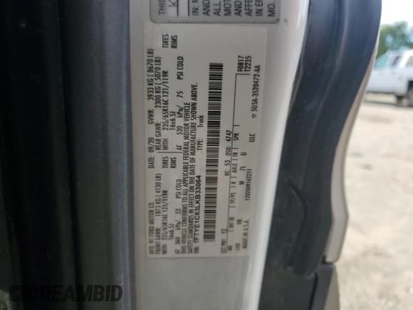 ✅ 2020 Ford Transit Cargo • VIN: 1FTYE1C83LKB33064 • Лот: 71624535. Опубликован ранее на Copart с пробегом 85 435 миль. Бесплатный доступ к архиву аукционных продаж из США и подробный отчёт об истории автомобиля на DreamBid. Изображение 13.